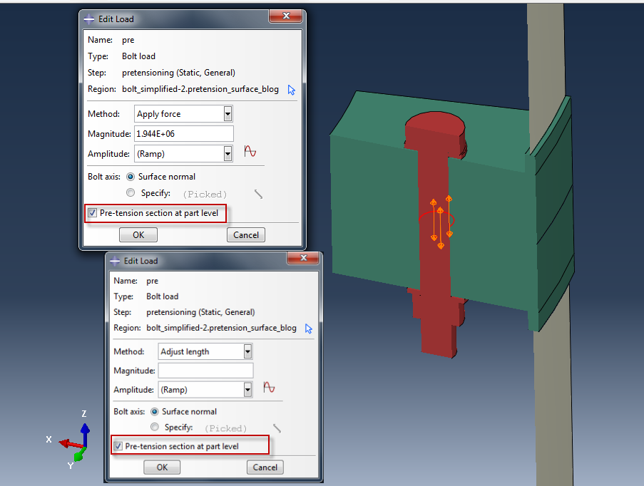 Modeling Bolted Connections With Abaqus Fea