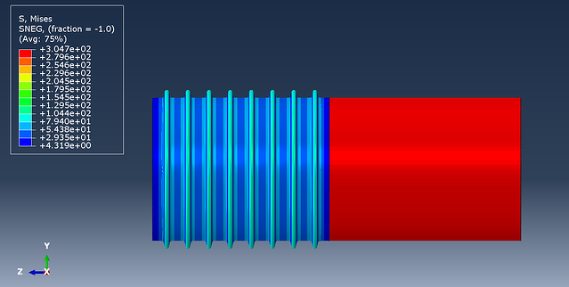 Abaqus Pipe and Joint stresses static Abaqus Pipe and Joint stresses static