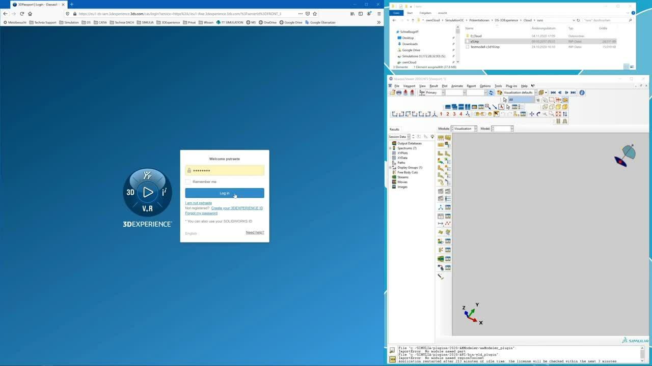 Abaqus Powerby - Running Abaqus jobs on the cloud with 3DEXPERIENCE