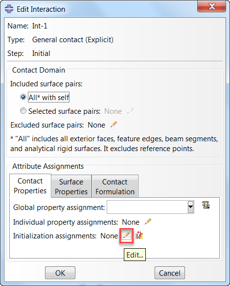 abaqus 2020_whats new_3_contact initialization assignment