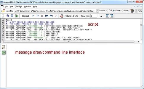 abaqus python output PDE