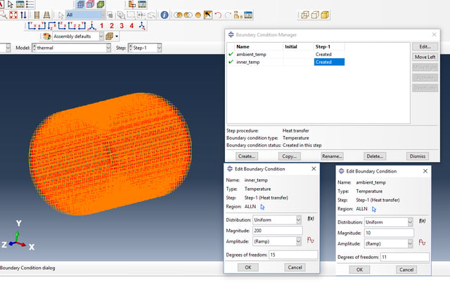 Abaqus heat transfer boundary conditions