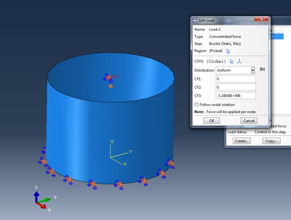 Buckling, Post-buckling & Imperfections Modelled With Abaqus FEA