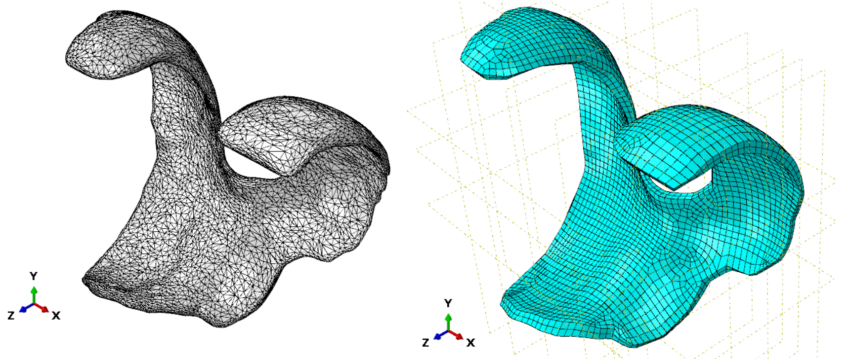 Meshing Complex Geometries in Abaqus