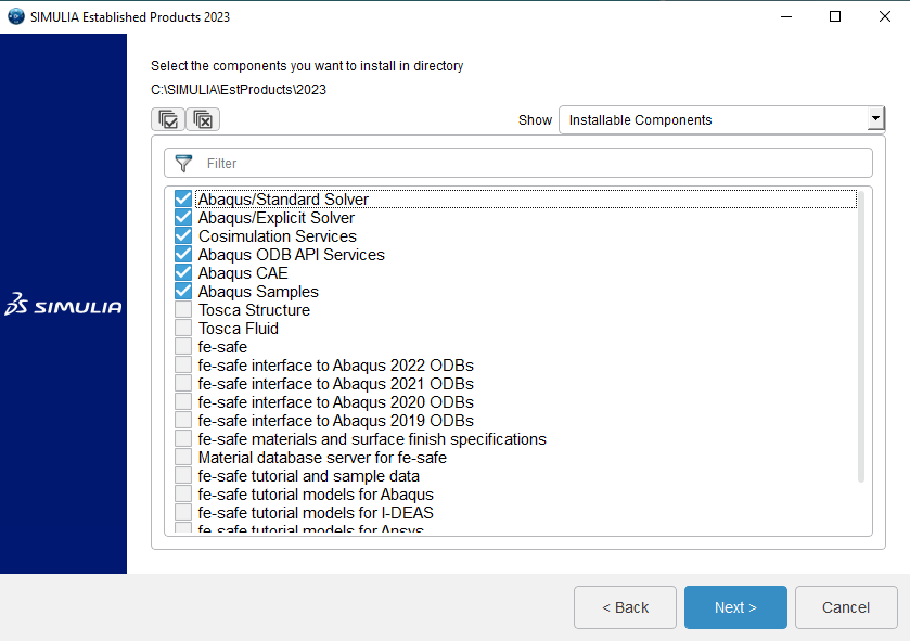 services to install abaqus 2023